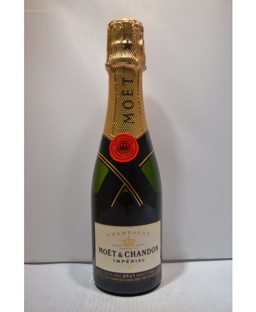Moet and Chandon Brut Rose Imperial Champagne 187ml -Quarter