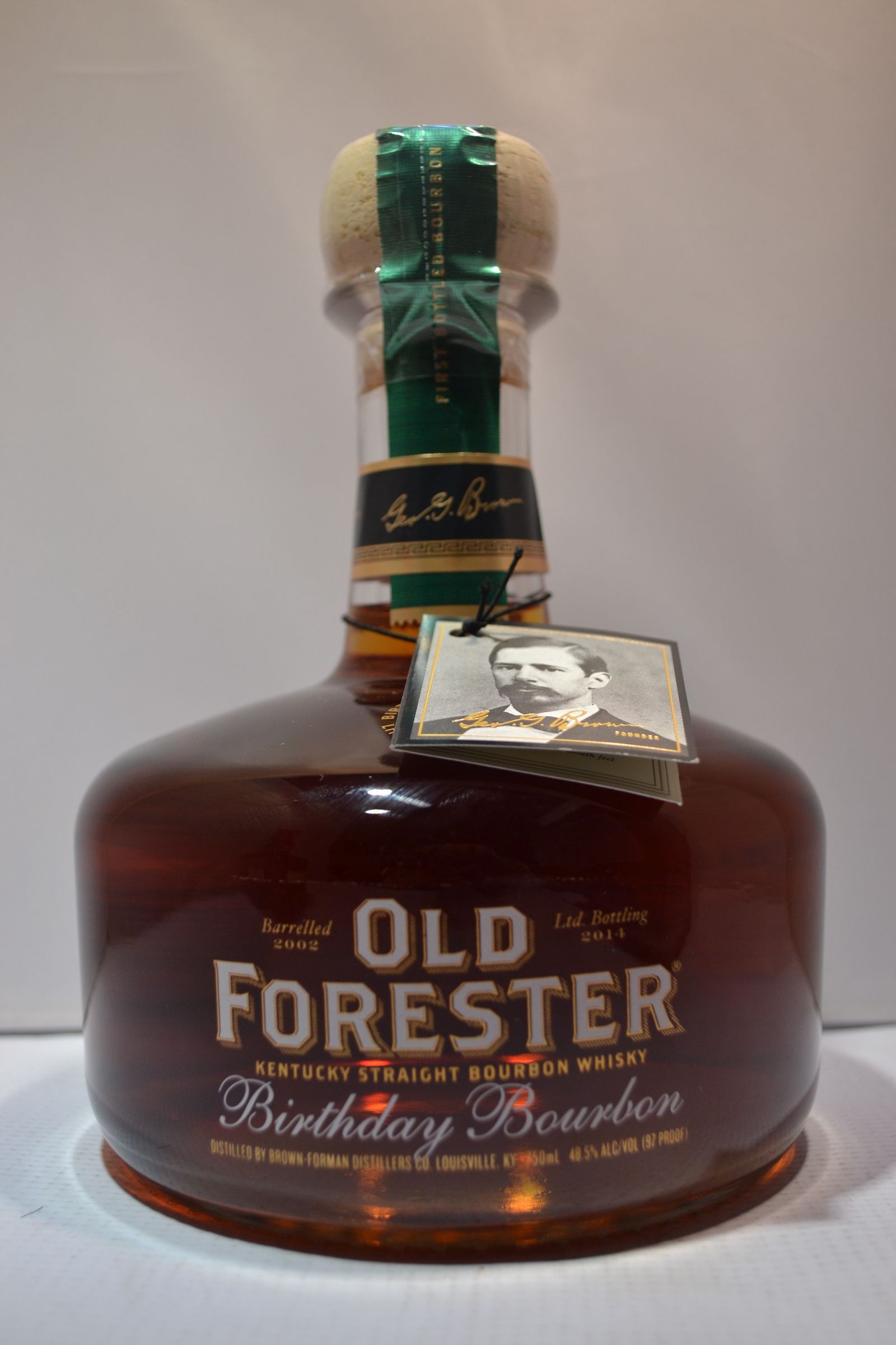 Buy OLD FORESTER BOURBON BIRTHDAY KENTUCKY 750ML